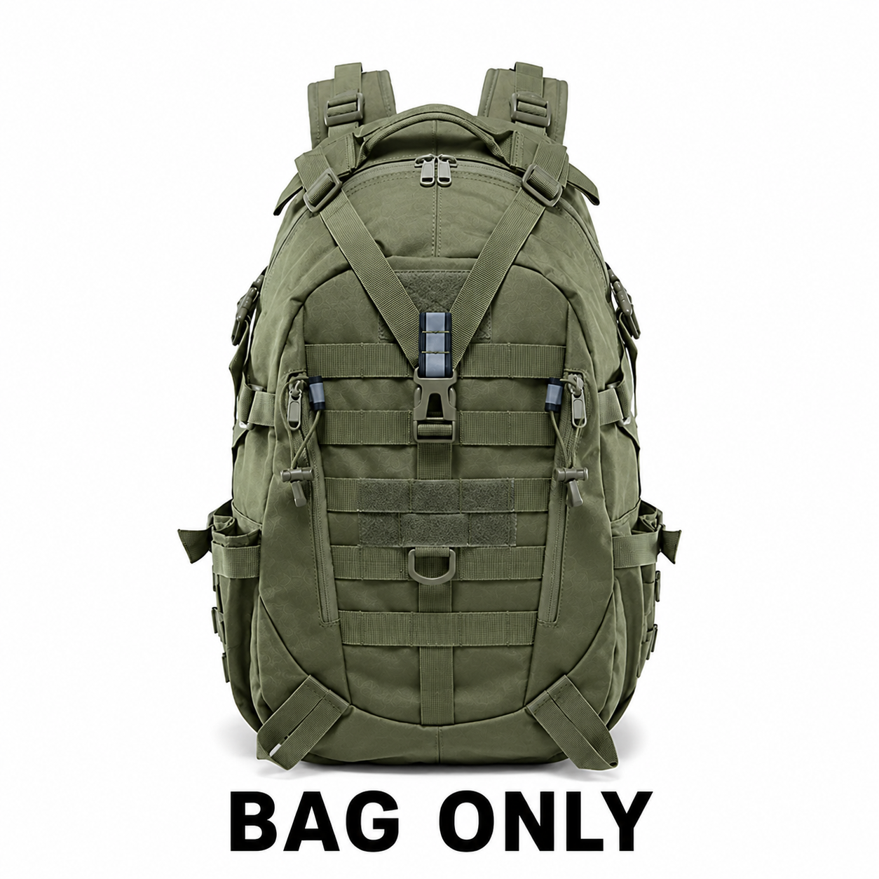 Tactical Laptop Backpack & Travel Hiking Rucksack for Men & Women, MOLLE Daypack with Reflective Strip for Camping, Hunting, Fishing, Bug Out, Climbing & Outdoor Adventures