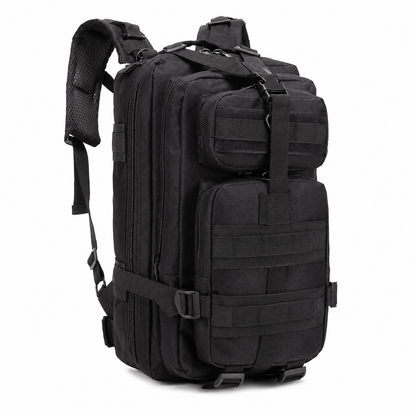 30L Tactical Backpack & EDC Daypack — Military MOLLE Assault Pack & Laptop Bag for Hiking, Bug Out, Hunting, Work & Everyday Carry