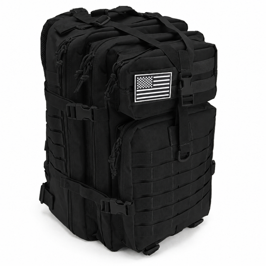 50L Tactical Backpack & Military Assault Pack — MOLLE Hiking Backpack & Laptop Bag for Bug Out, Hunting, Camping & Everyday Carry