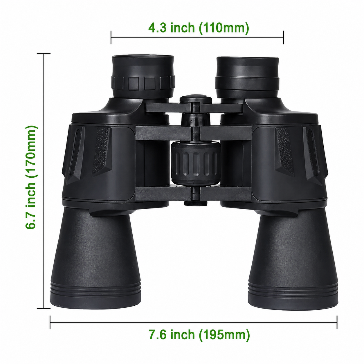 20x50 High-Powered Binoculars with BAK4 Prism & FMC Lens, IPX4 Water-Resistant for Bird Watching, Hunting, Wildlife Viewing, Hiking & Camping