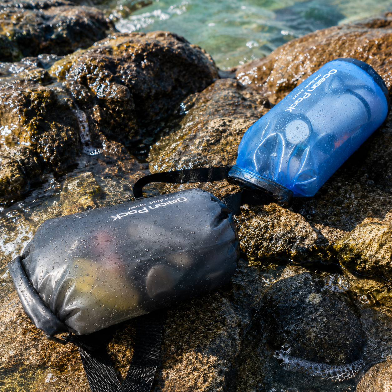 2L–20L Waterproof Floating Dry Bag, Roll-Top Dry Sack for Kayaking, Boating, Fishing, Rafting, Hiking & Camping