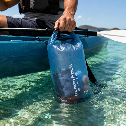 2L–20L Waterproof Floating Dry Bag, Roll-Top Dry Sack for Kayaking, Boating, Fishing, Rafting, Hiking & Camping