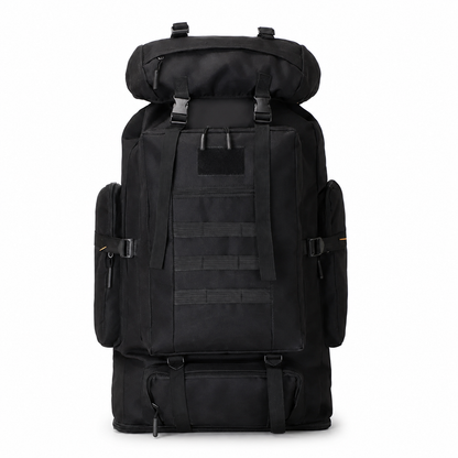 100L Tactical Backpack & Military Rucksack with MOLLE System — Extra Large Hiking Backpack & Expedition Assault Pack for Camping, Hunting, Bug Out, Mountaineering & Backpacking