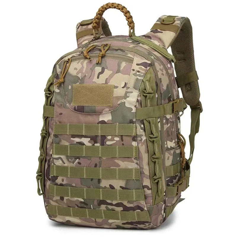 35L Tactical Bug Out Bag & Go Bag, Military-Style Hiking Backpack & Survival Daypack for Men & Women — Large Capacity Army Assault Pack for Camping, Hunting, Trekking & Emergency Preparedness