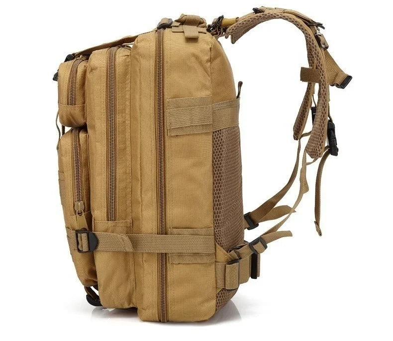 30L Tactical Backpack & EDC Daypack — Military MOLLE Assault Pack & Laptop Bag for Hiking, Bug Out, Hunting, Work & Everyday Carry