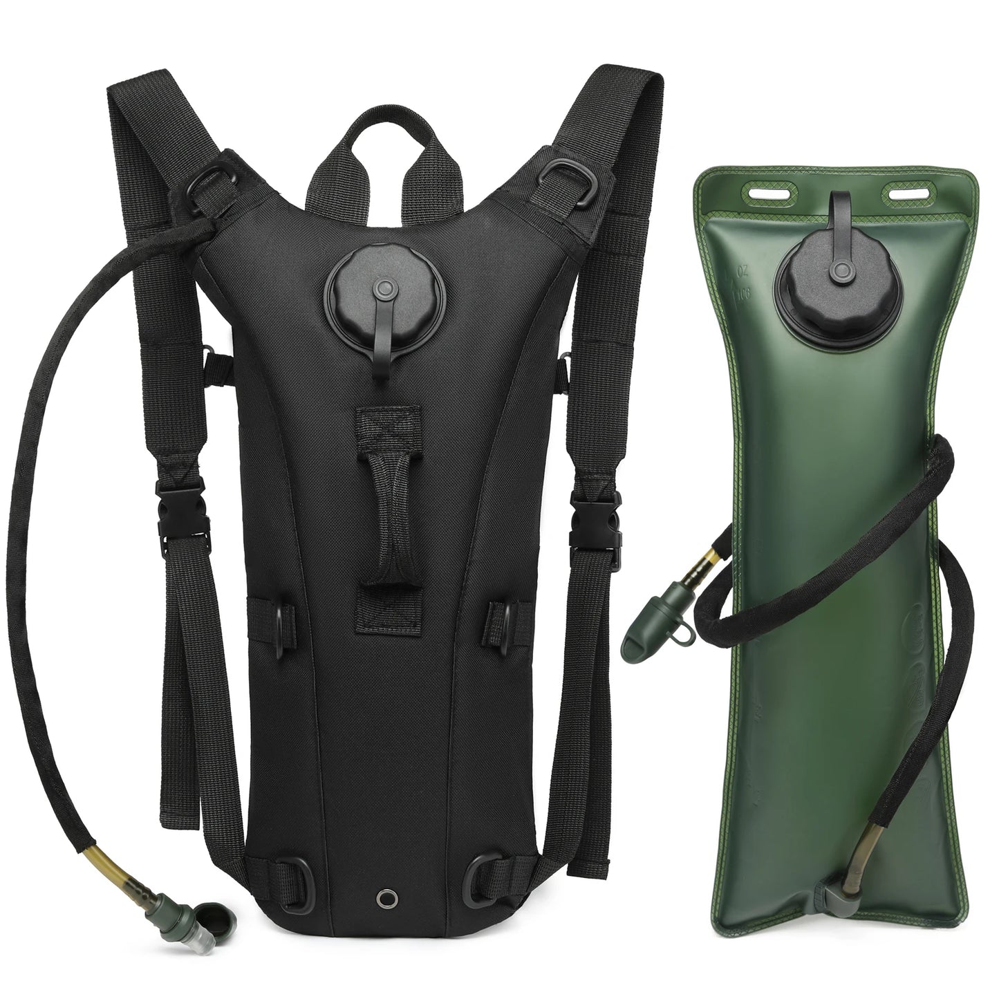 3L Hydration Pack, Hydration Backpack & Water Backpack with Water Bladder for Hiking, Running, Cycling, Trail Running & Outdoor Use