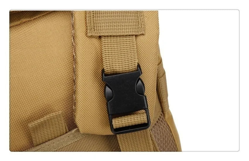 30L Tactical Backpack & EDC Daypack — Military MOLLE Assault Pack & Laptop Bag for Hiking, Bug Out, Hunting, Work & Everyday Carry