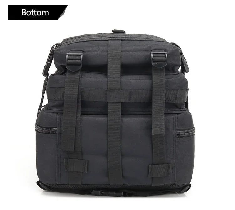 50L Tactical Backpack & Military Assault Pack — MOLLE Hiking Backpack & Laptop Bag for Bug Out, Hunting, Camping & Everyday Carry