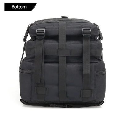 50L Tactical Backpack & Military Assault Pack — MOLLE Hiking Backpack & Laptop Bag for Bug Out, Hunting, Camping & Everyday Carry