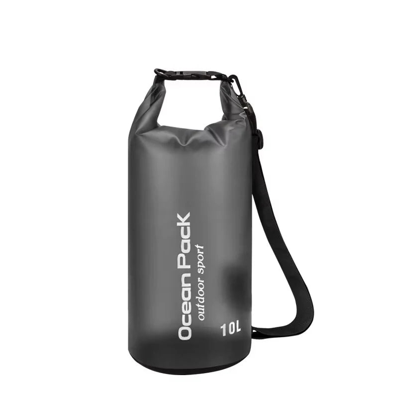 2L–20L Waterproof Floating Dry Bag, Roll-Top Dry Sack for Kayaking, Boating, Fishing, Rafting, Hiking & Camping