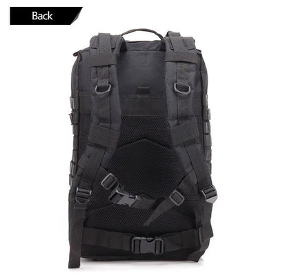 50L Tactical Backpack & Military Assault Pack — MOLLE Hiking Backpack & Laptop Bag for Bug Out, Hunting, Camping & Everyday Carry