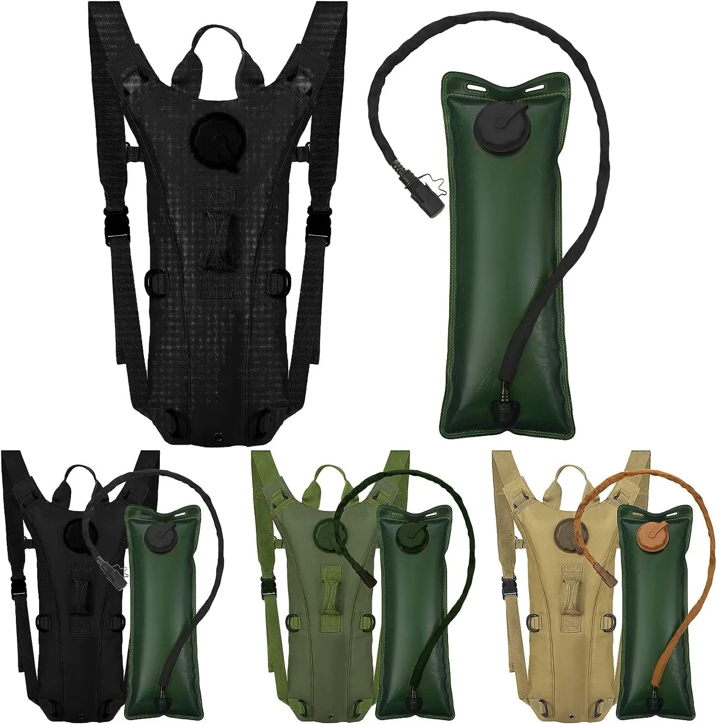 3L Hydration Pack, Hydration Backpack & Water Backpack with Water Bladder for Hiking, Running, Cycling, Trail Running & Outdoor Use