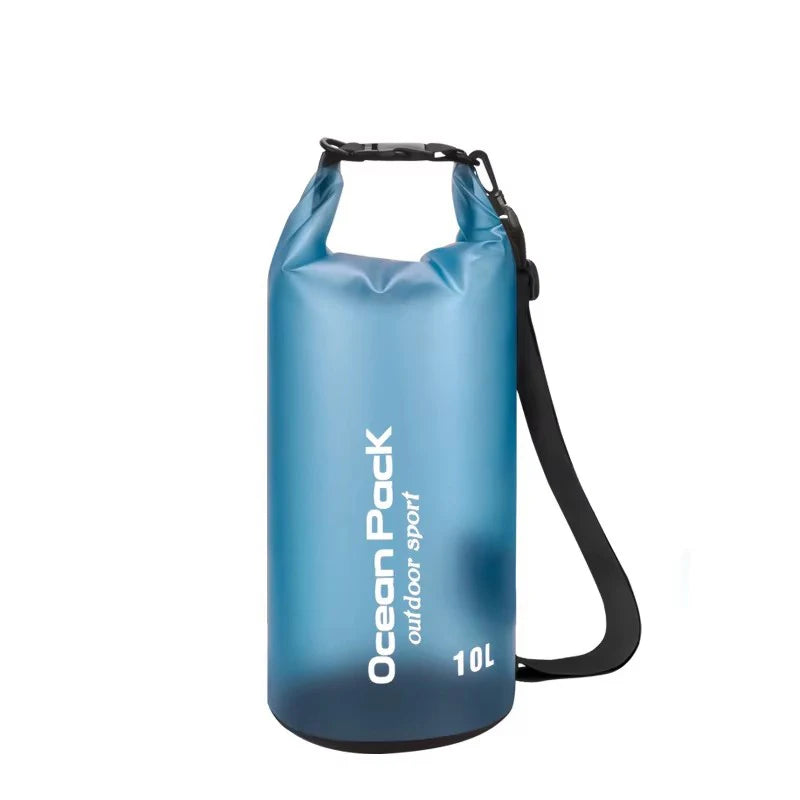 2L–20L Waterproof Floating Dry Bag, Roll-Top Dry Sack for Kayaking, Boating, Fishing, Rafting, Hiking & Camping
