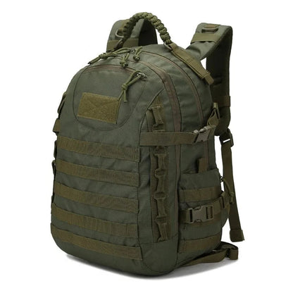35L Tactical Bug Out Bag & Go Bag, Military-Style Hiking Backpack & Survival Daypack for Men & Women — Large Capacity Army Assault Pack for Camping, Hunting, Trekking & Emergency Preparedness