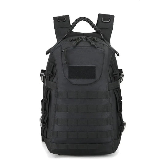 35L Tactical Bug Out Bag & Go Bag, Military-Style Hiking Backpack & Survival Daypack for Men & Women — Large Capacity Army Assault Pack for Camping, Hunting, Trekking & Emergency Preparedness