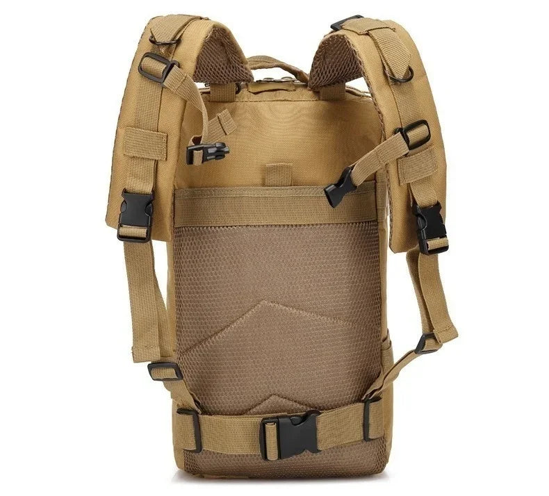 30L Tactical Backpack & EDC Daypack — Military MOLLE Assault Pack & Laptop Bag for Hiking, Bug Out, Hunting, Work & Everyday Carry
