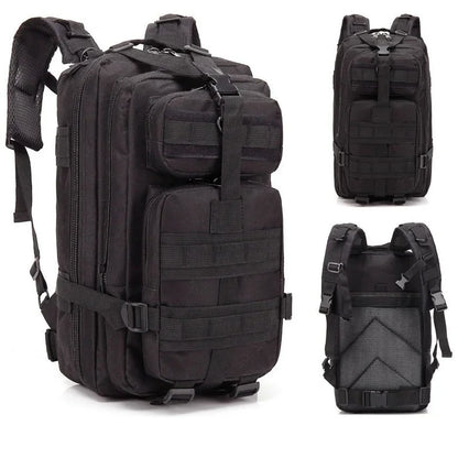30L Tactical Backpack & EDC Daypack — Military MOLLE Assault Pack & Laptop Bag for Hiking, Bug Out, Hunting, Work & Everyday Carry