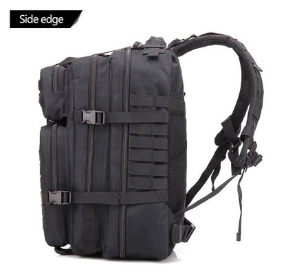 50L Tactical Backpack & Military Assault Pack — MOLLE Hiking Backpack & Laptop Bag for Bug Out, Hunting, Camping & Everyday Carry