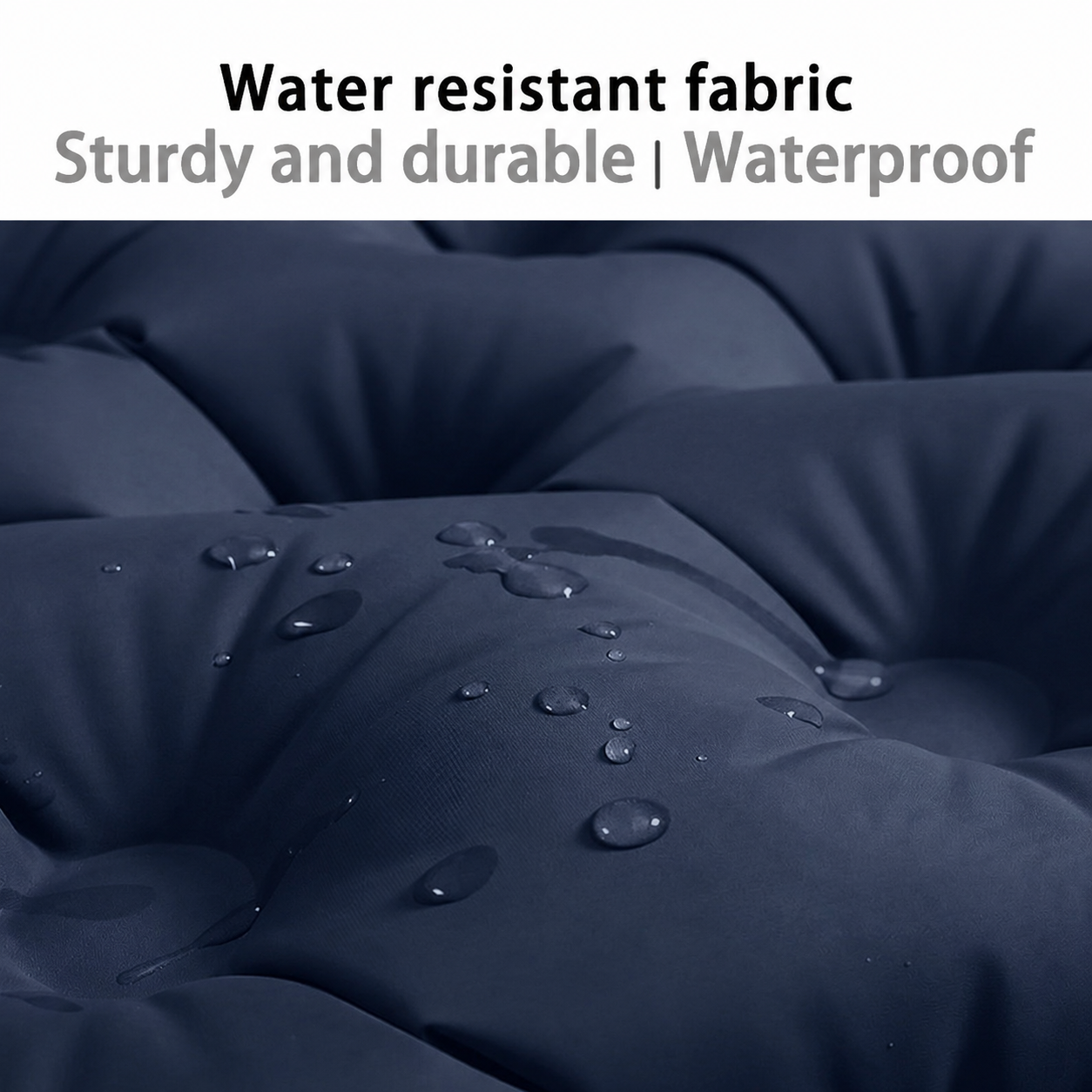 Self-Inflating Camping Sleeping Pad & Air Mattress with Integrated Pillow — Inflatable Camping Bed & Sleeping Mat for Camping, Backpacking & Hiking